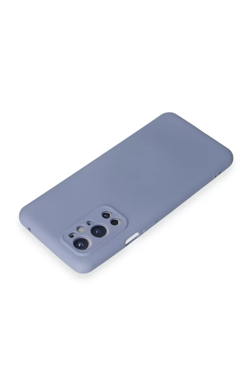 Newface One Plus 9 Pro Kılıf Nano içi Kadife Silikon - Mor