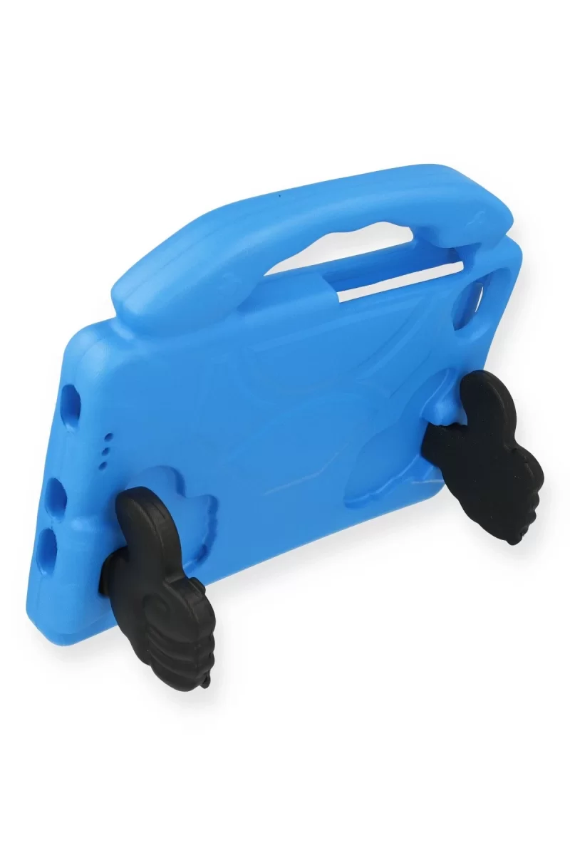 Newface Lenovo Tab M10 TB328FU Kılıf Like Stantlı Tablet Silikon - Mavi