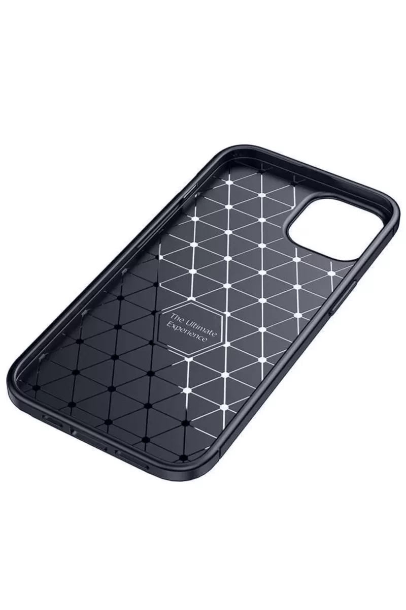 Newface iPhone 14 Kılıf Auto Focus Karbon Kapak - Lacivert