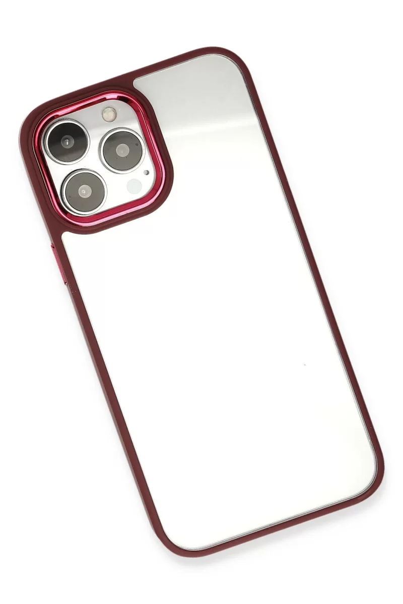 Newface iPhone 14 Pro Kılıf Dora Kapak - Kırmızı