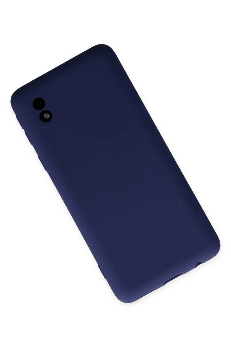 Newface Samsung Galaxy A01 Core Kılıf Nano içi Kadife Silikon - Lacivert