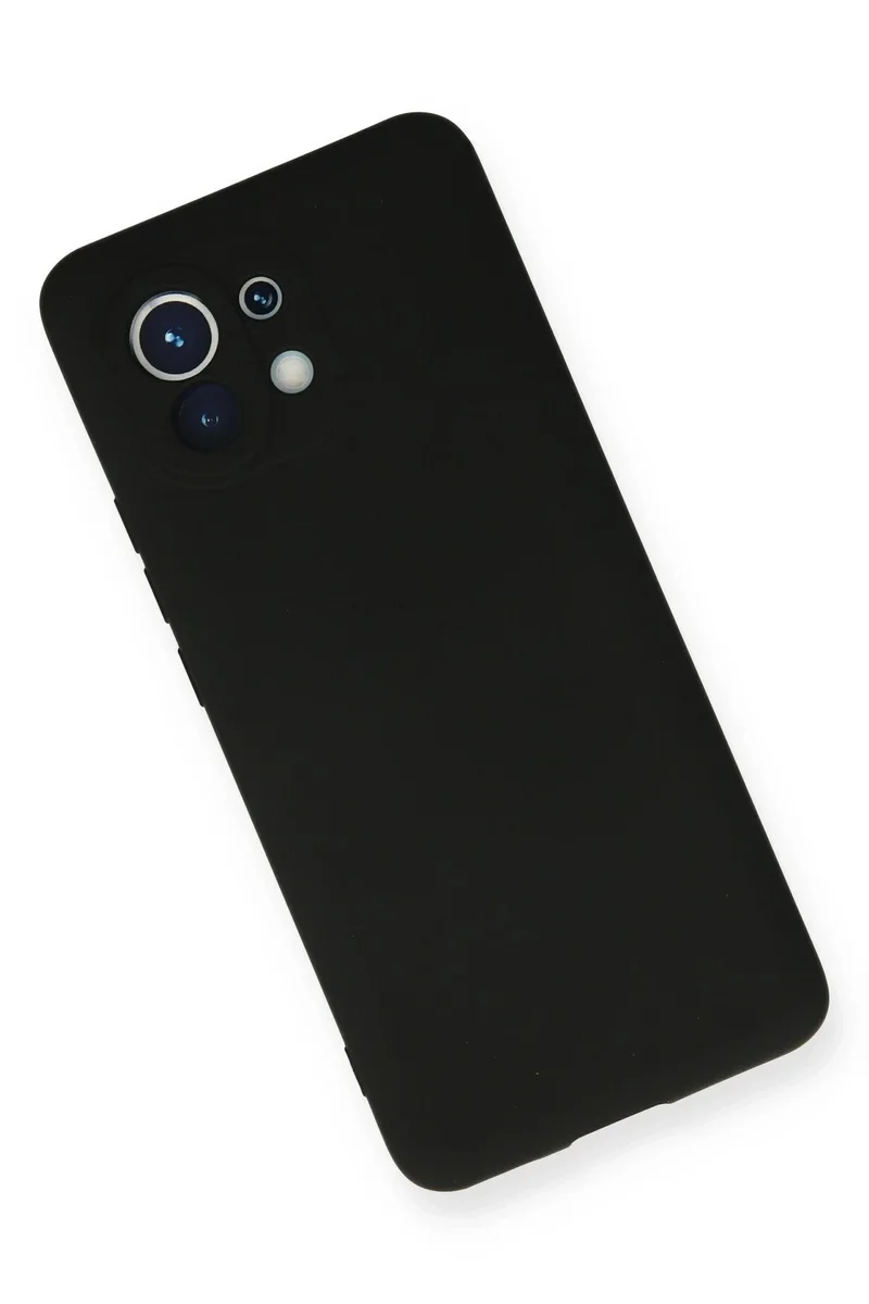 Newface Xiaomi Mi 11 Kılıf Nano içi Kadife Silikon - Siyah