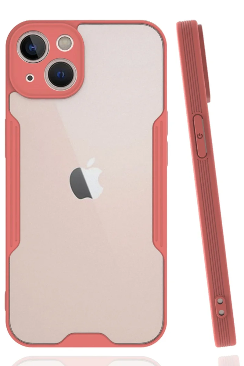 Newface iPhone 14 Plus Kılıf Platin Silikon - Pembe