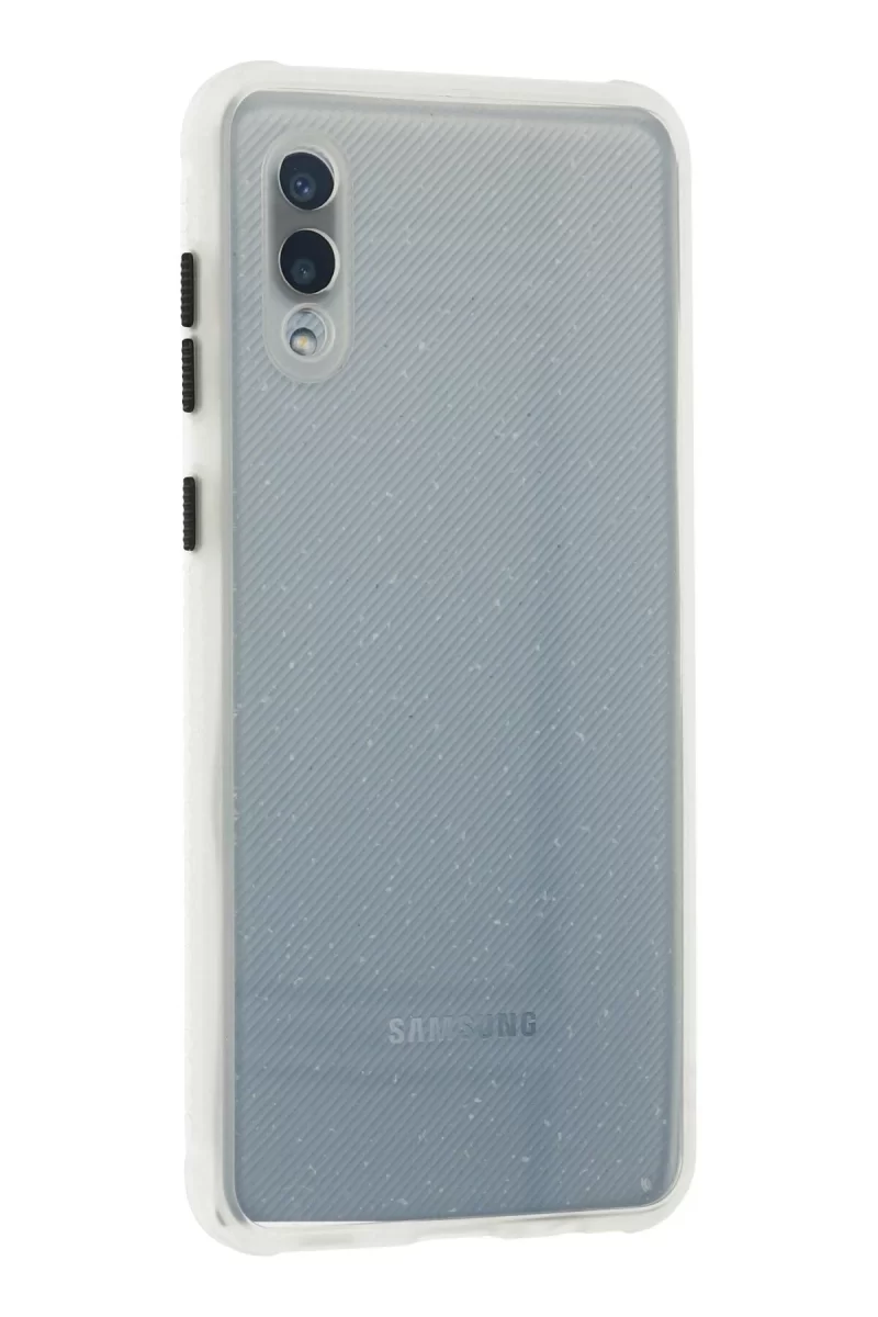 Newface Samsung Galaxy A02 Kılıf Miami Şeffaf Silikon - Şeffaf