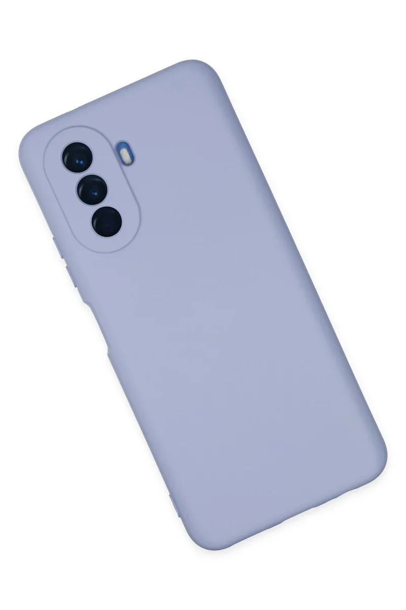 Newface Huawei Nova Y70 Kılıf Nano içi Kadife Silikon - Lila