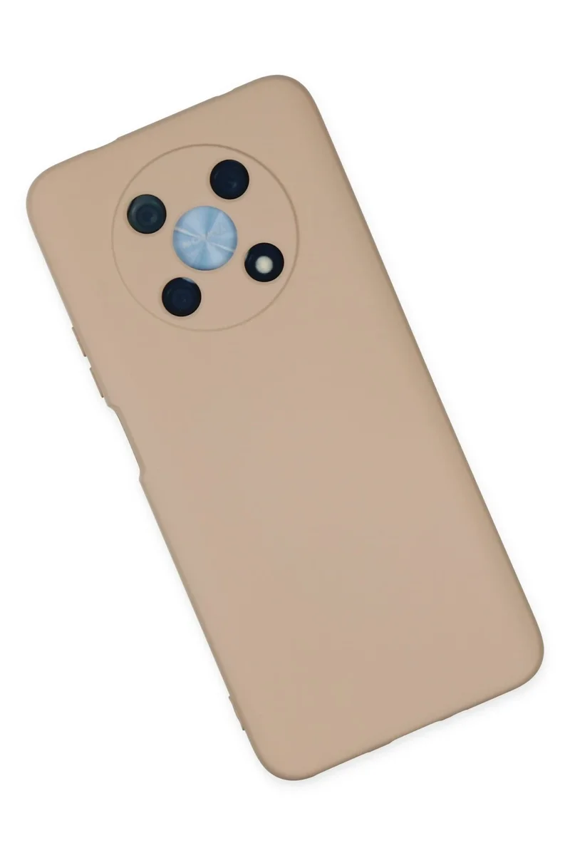 Newface Huawei Nova Y90 Kılıf Nano içi Kadife Silikon - Pudra