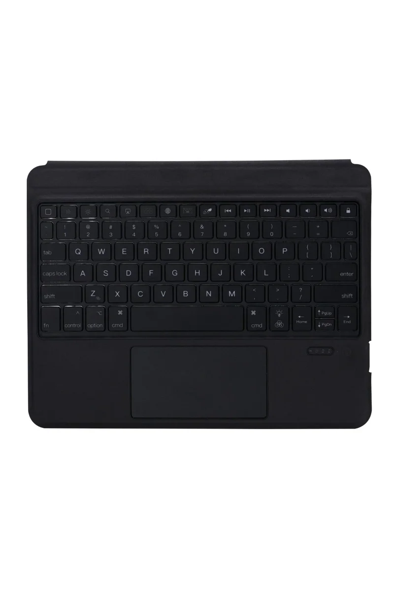 Newface T5206D iPad 10.2 (7.nesil) Kılıf İnter Ledli Klavyeli Tablet Kılıfı - Siyah