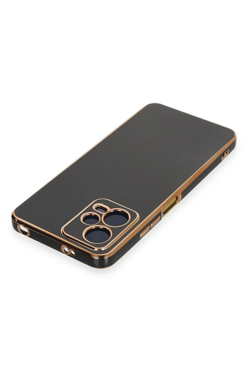 Newface Xiaomi Redmi Note 12 Pro 5G Kılıf Volet Silikon - Siyah