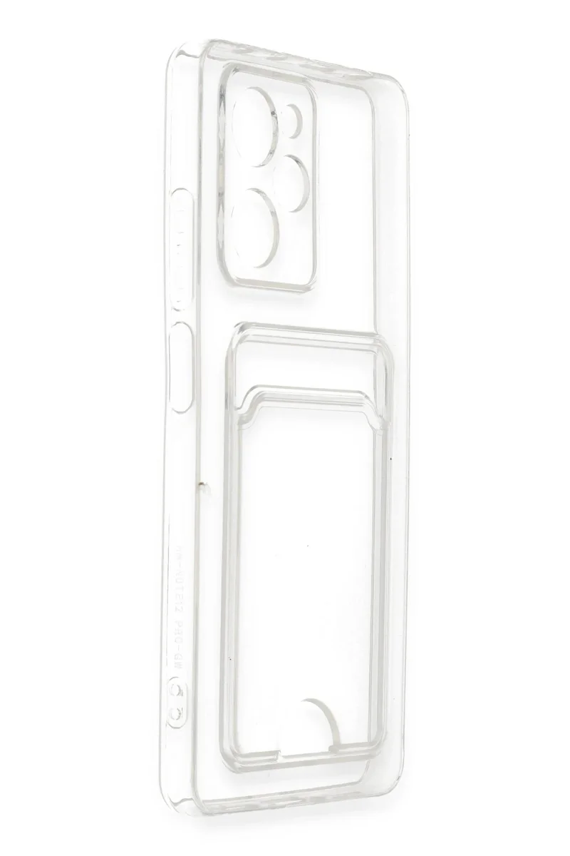 Newface Xiaomi Poco X5 Pro 5G Kılıf Kart Şeffaf Silikon - Şeffaf