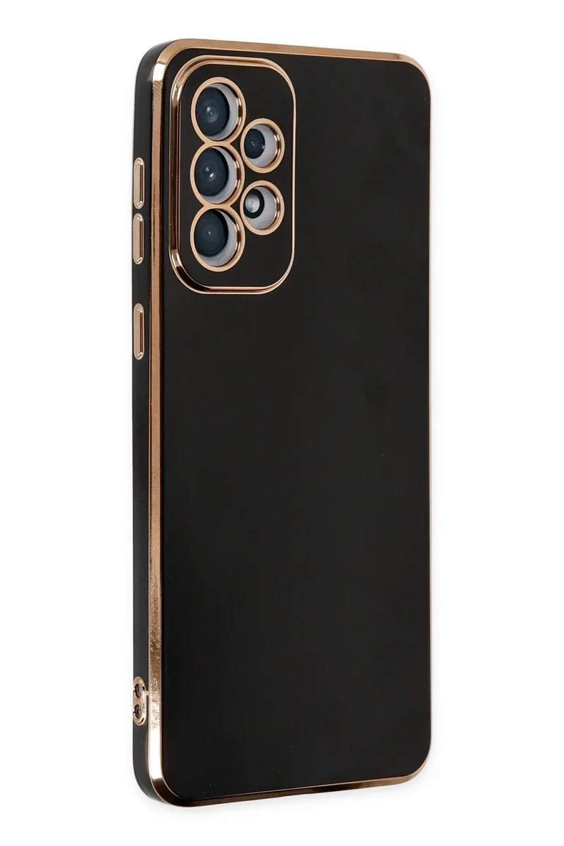 Newface Samsung Galaxy A73 5G Kılıf Volet Silikon - Siyah