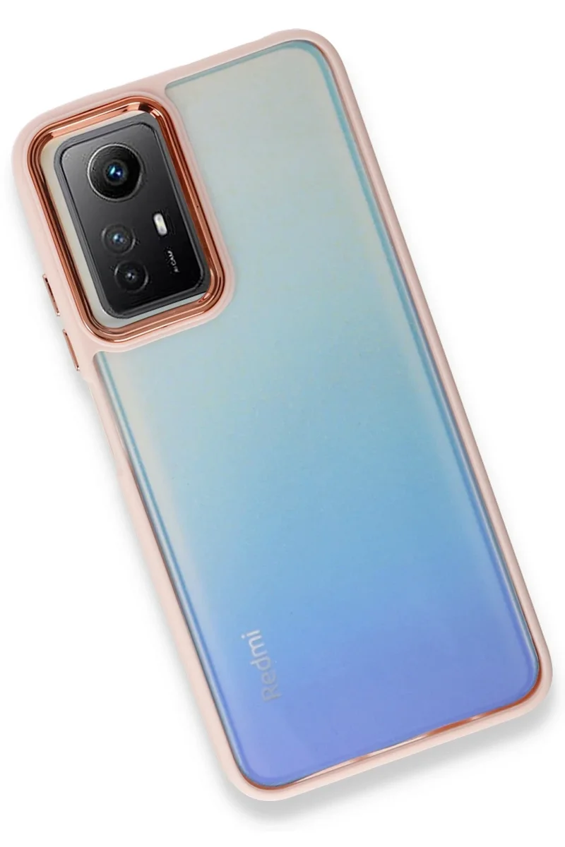 Newface Xiaomi Redmi Note 12S Kılıf Dora Kapak - Pudra