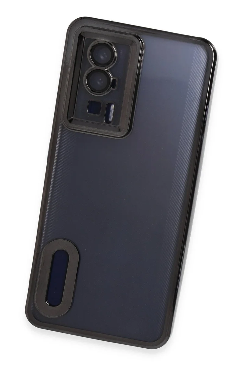 Newface Xiaomi Poco F5 Pro Kılıf Slot Silikon - Siyah