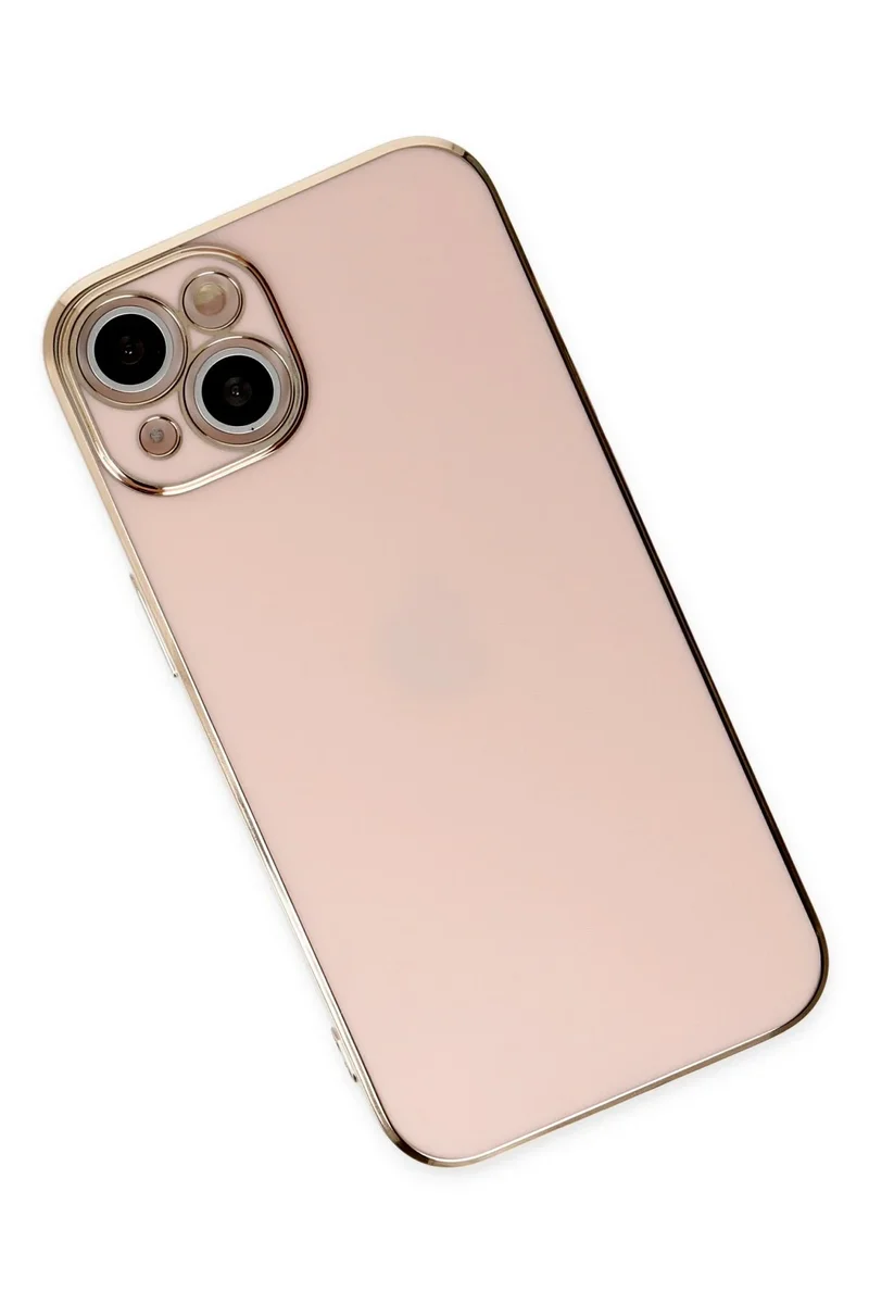 Newface iPhone 14 Kılıf Volet Silikon - Pembe