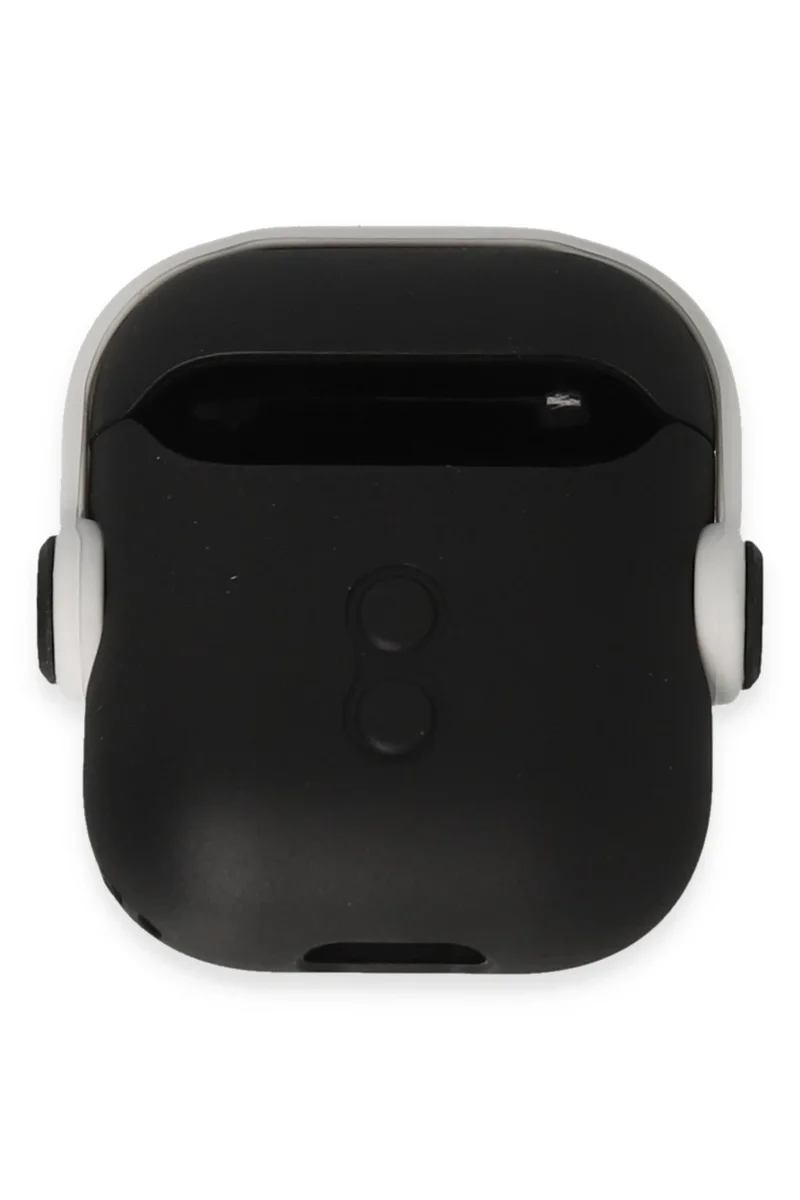 Newface Airpods 2 (2.nesil) Cool Kılıf - Siyah-Beyaz