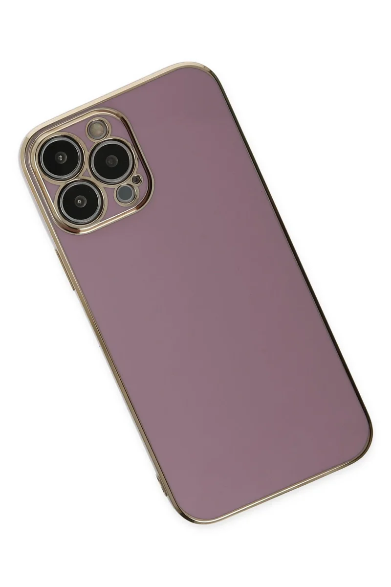 Newface iPhone 14 Pro Kılıf Volet Silikon - Mor