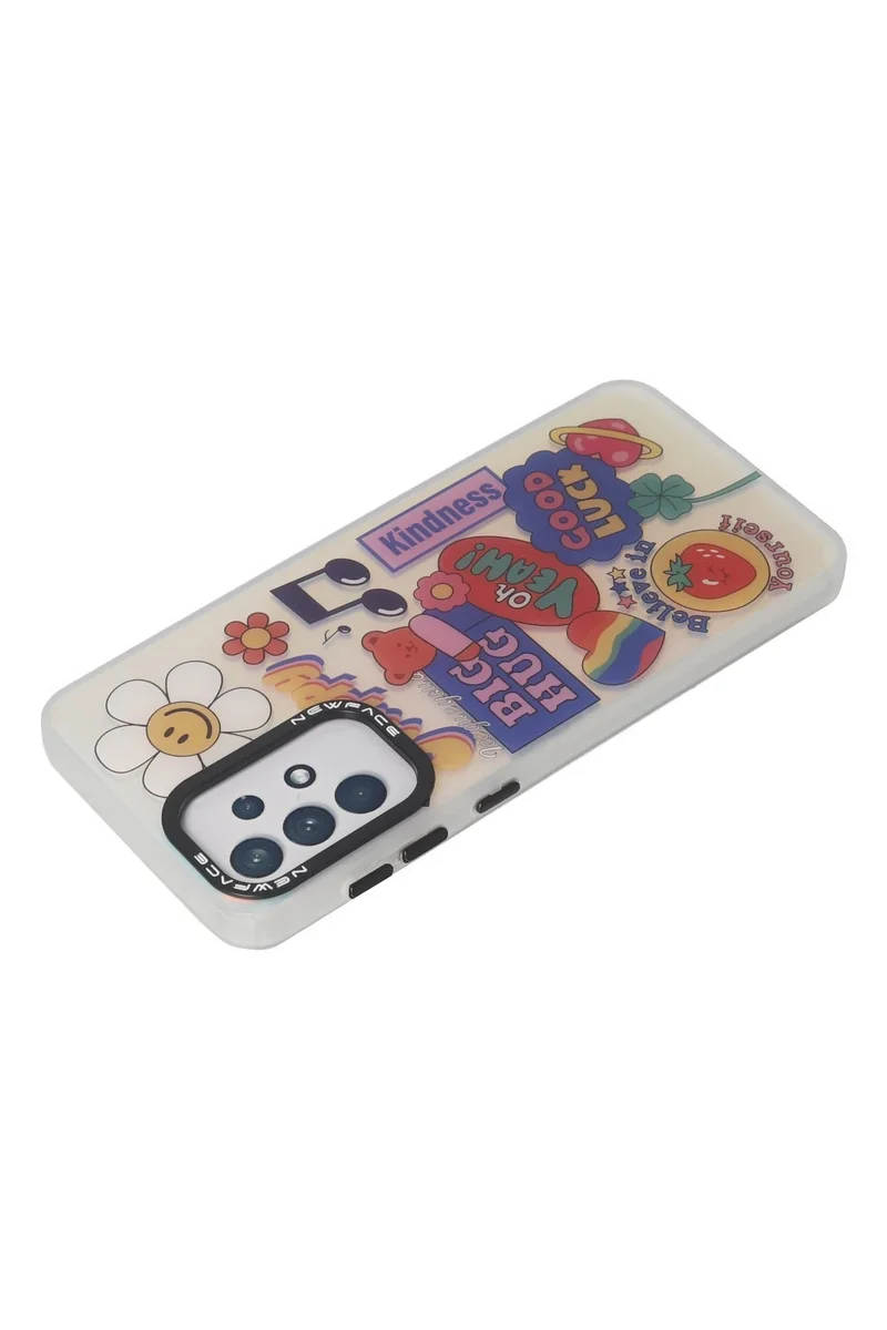 Newface Samsung Galaxy A53 5G Kılıf Estoril Desenli Kapak - Estoril - 15