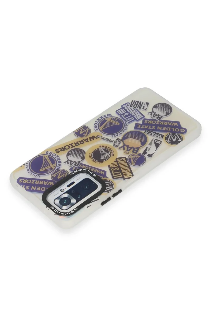 Newface Xiaomi Redmi Note 10 Pro Kılıf Estoril Desenli Kapak - Estoril - 13