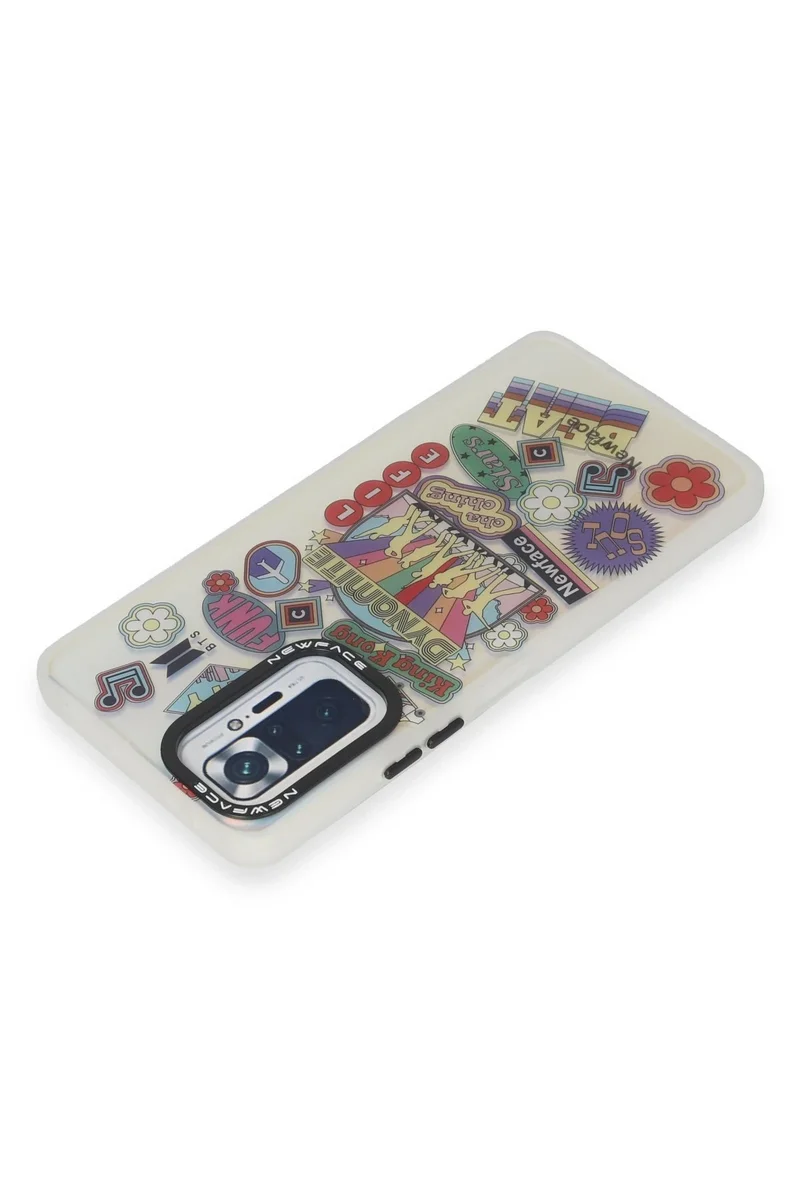 Newface Xiaomi Redmi Note 10 Pro Kılıf Estoril Desenli Kapak - Estoril - 14