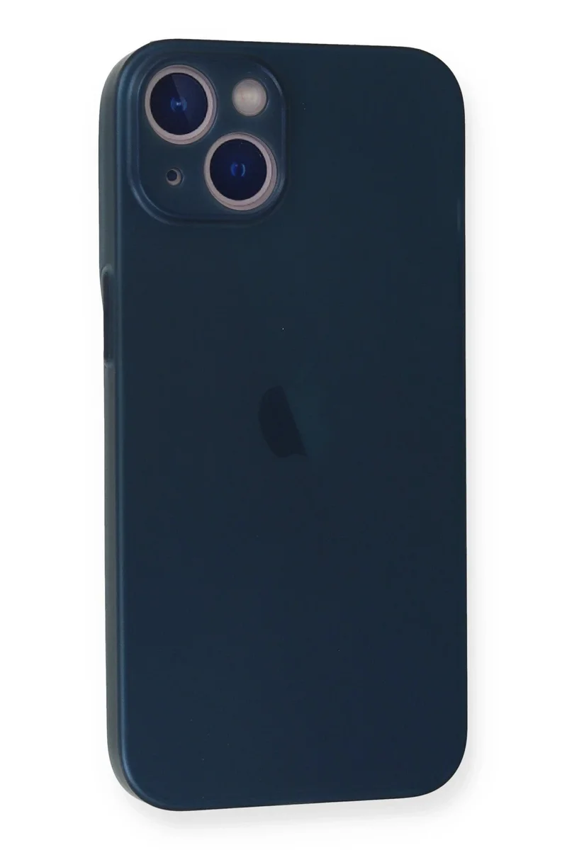 Newface iPhone 14 Plus Kılıf PP Ultra İnce Kapak - Mavi