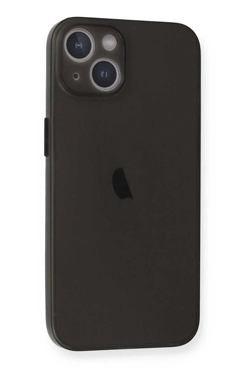 Newface iPhone 14 Plus Kılıf PP Ultra İnce Kapak - Gri