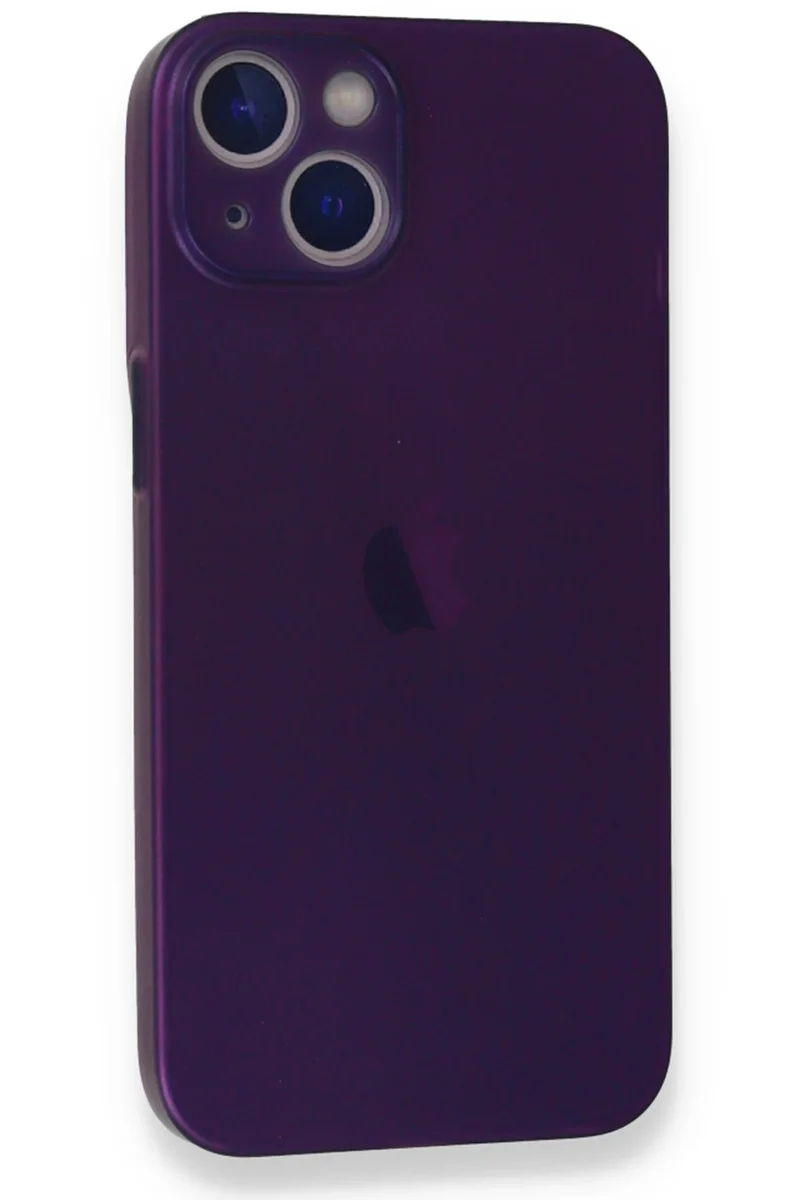 Newface iPhone 14 Plus Kılıf PP Ultra İnce Kapak - Mor