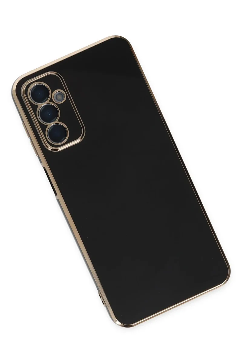 Newface Samsung Galaxy M23 Kılıf Volet Silikon - Siyah