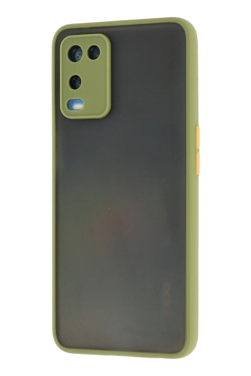 Newface Oppo A54 4G Kılıf Montreal Silikon Kapak - Açık Yeşil