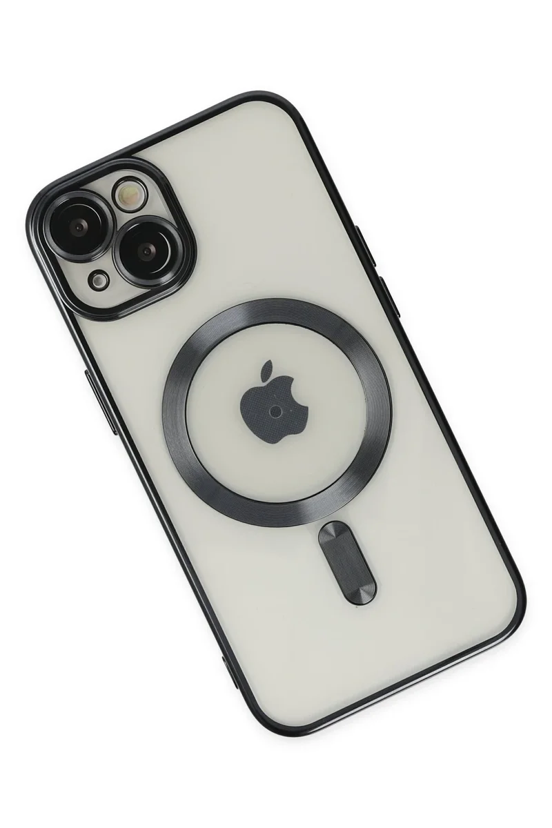 Newface iPhone 14 Kılıf Kross Magneticsafe Kapak - Siyah