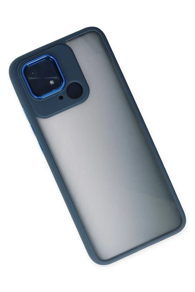 Newface Xiaomi Redmi 10C Kılıf Dora Kapak - Mavi