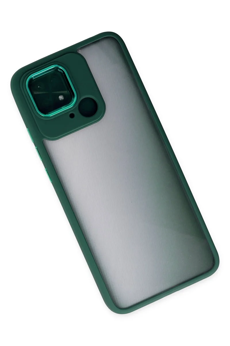 Newface Xiaomi Redmi 10C Kılıf Dora Kapak - Haki Yeşil