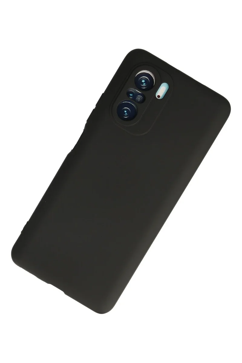 Newface Xiaomi Poco F3 Kılıf First Silikon - Siyah