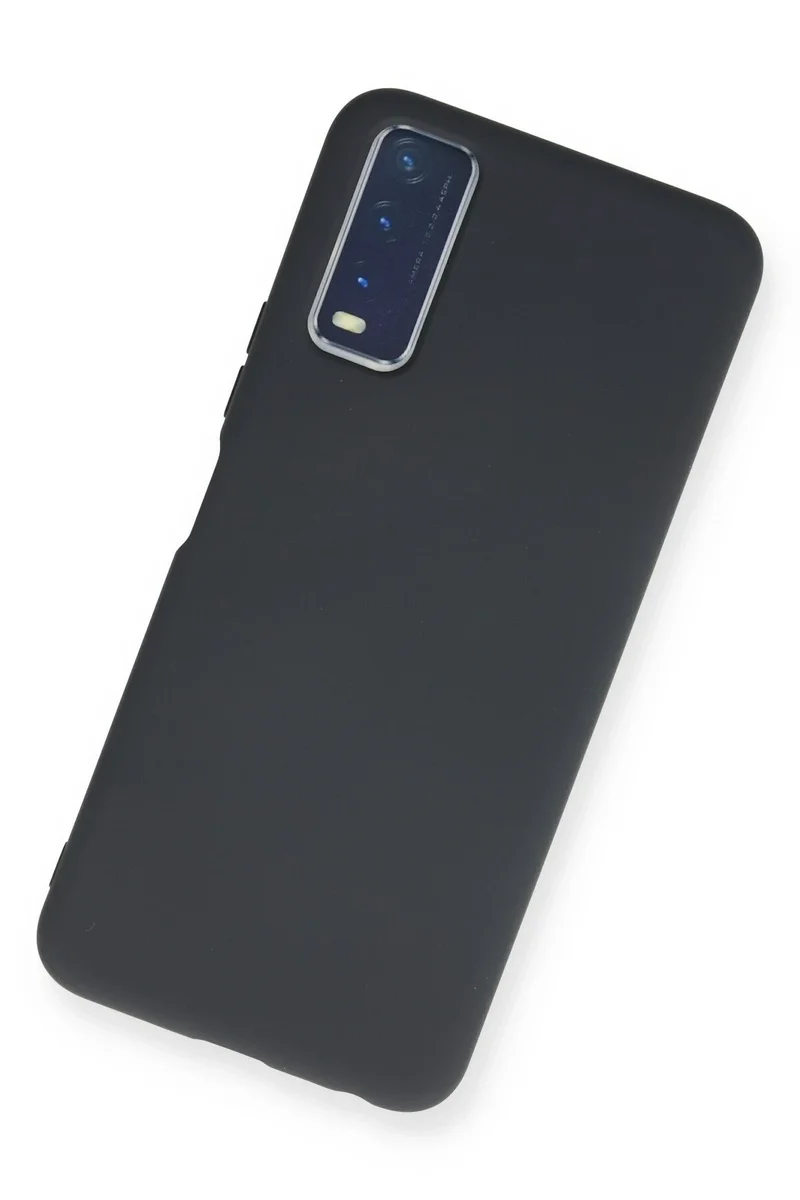 Newface Vivo Y11S Kılıf Nano içi Kadife Silikon - Lacivert