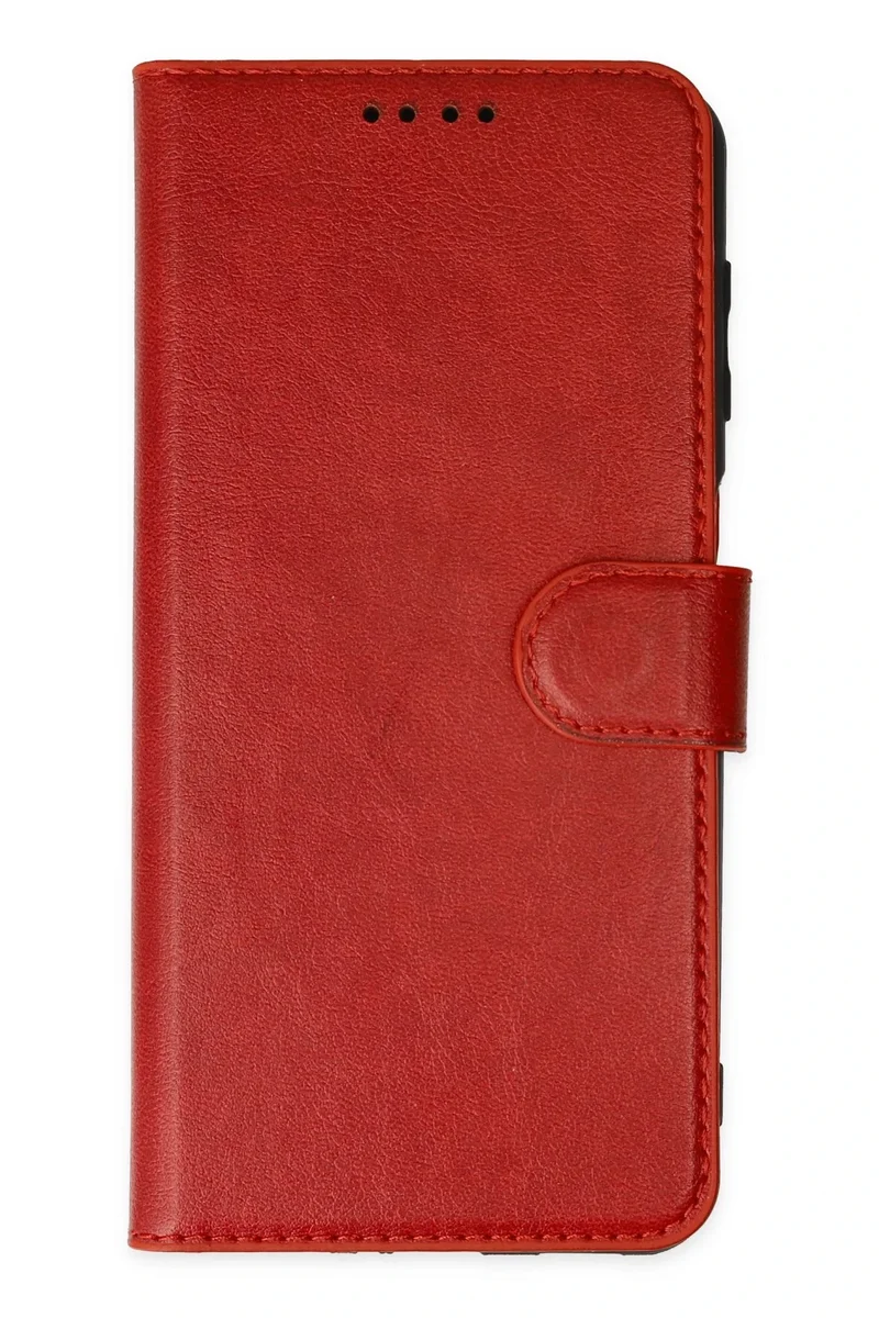 Newface iPhone 14 Pro Max Kılıf Trend S Plus Kapaklı Kılıf - Kırmızı