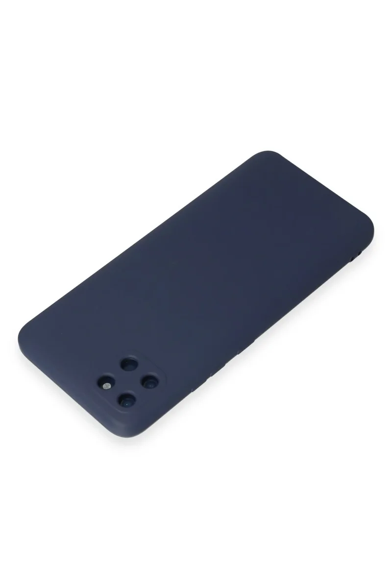 Newface Realme C11 Kılıf Nano içi Kadife Silikon - Lacivert