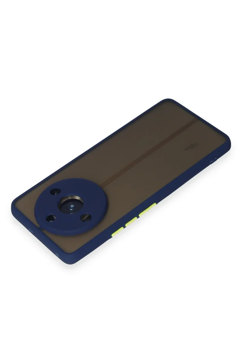 Newface Realme 11 Pro Kılıf Montreal Silikon Kapak - Lacivert