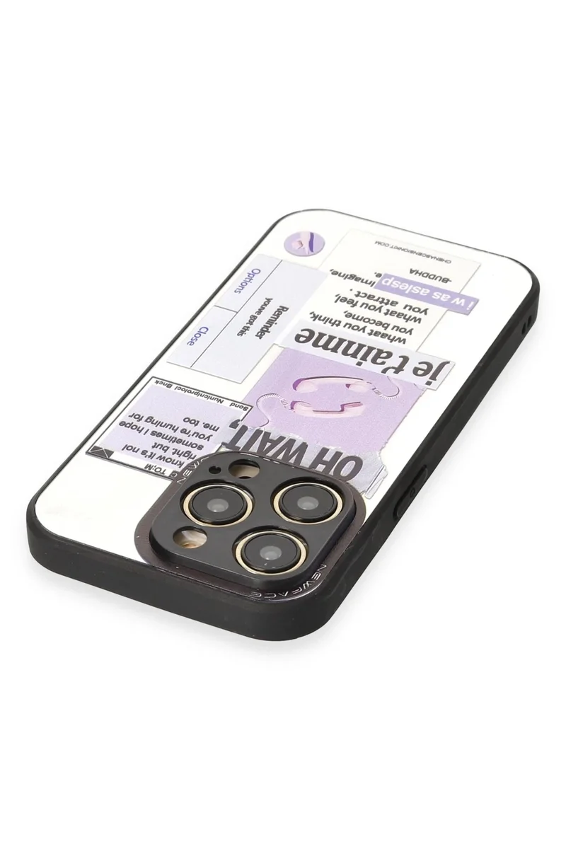 Newface iPhone 12 Pro Kılıf Mirror Desenli Kapak - Mirror - 4