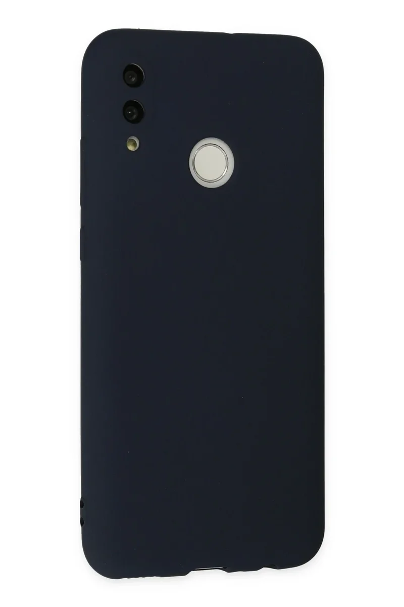 Newface Huawei P Smart 2019 Kılıf Nano içi Kadife Silikon - Lacivert