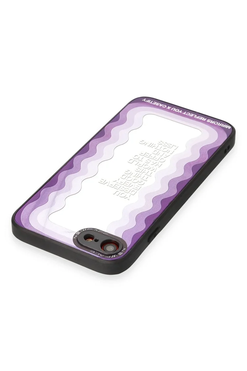 Newface iPhone 7 Kılıf Mirror Desenli Kapak - Mirror - 5