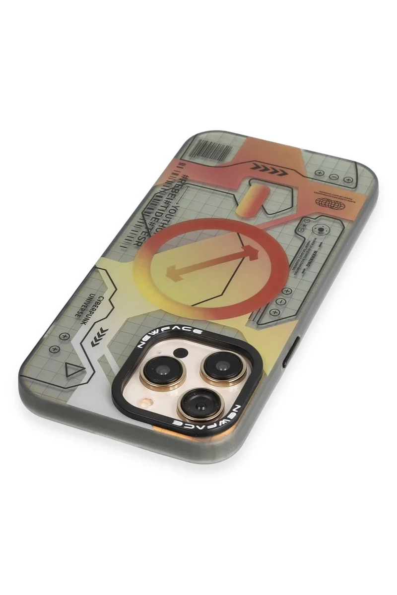 Newface iPhone 13 Pro Max Kılıf Venüs Magneticsafe Desenli Kapak - Venüs - 6