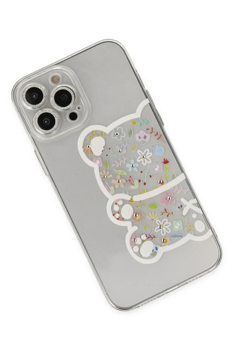 Newface iPhone 13 Pro Max Kılıf Lucky Silikon - Lucky 4