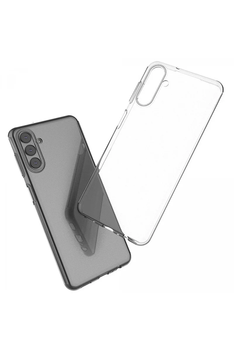 Newface Samsung Galaxy A13 5G Kılıf Lüx Şeffaf Silikon