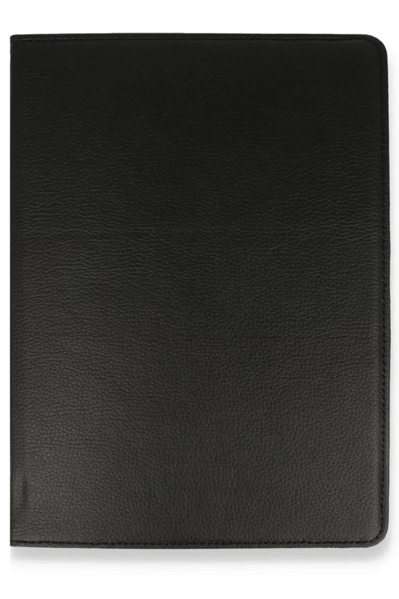 Newface iPad Pro 12.9 (2021) Kılıf 360 Tablet Deri Kılıf - Siyah