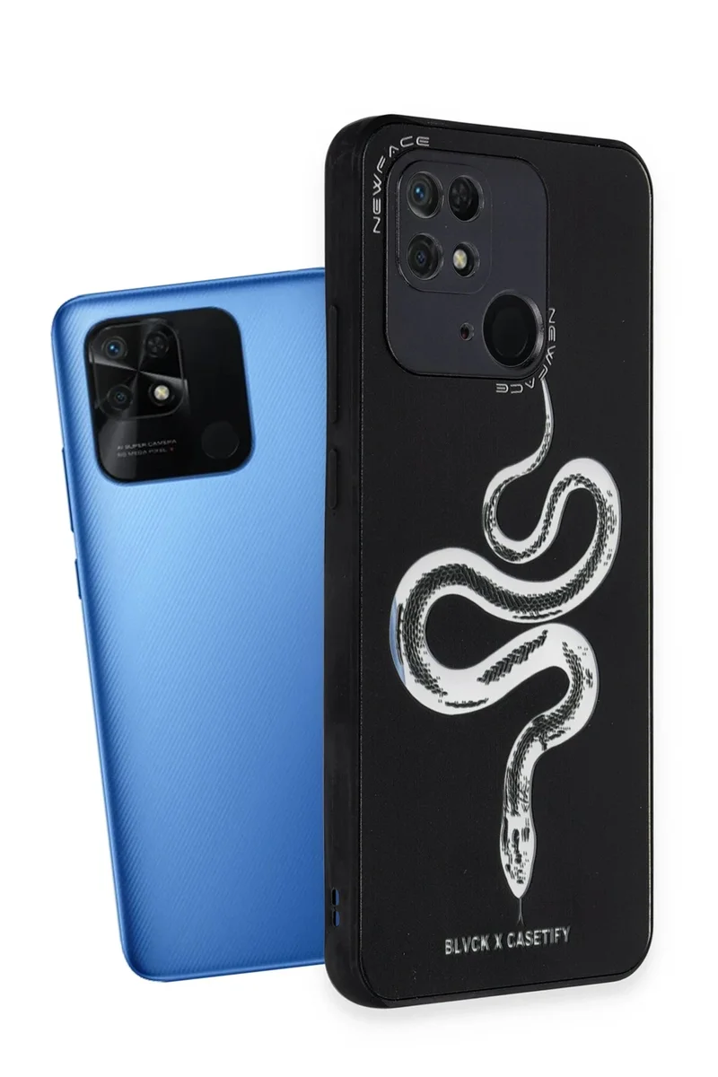 Newface Xiaomi Redmi 10C Kılıf Mirror Desenli Kapak - Mirror - 13