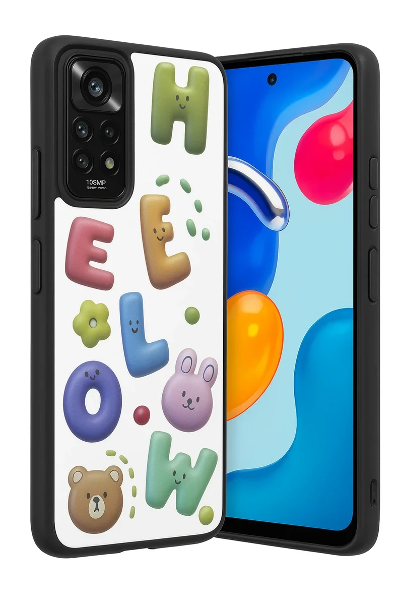 Newface Xiaomi Redmi Note 11 Pro Kılıf Mirror Desenli Kapak - Mirror - 15