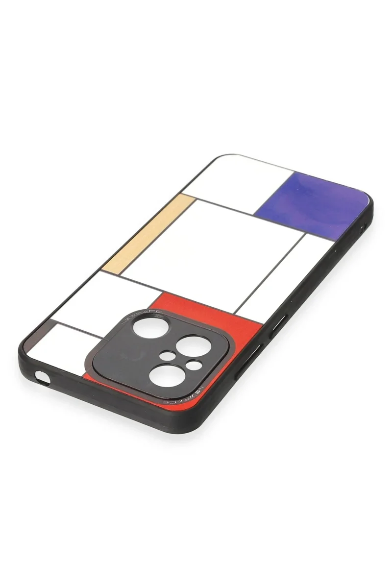 Newface Xiaomi Redmi 12C Kılıf Mirror Desenli Kapak - Mirror - 9