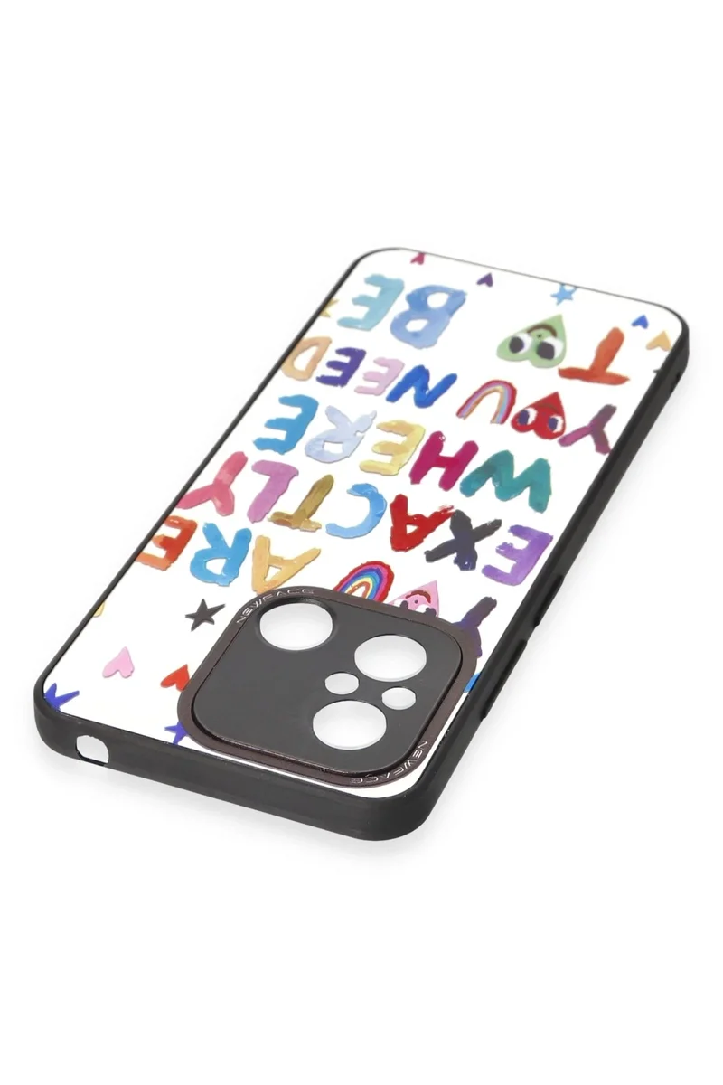 Newface Xiaomi Redmi 12C Kılıf Mirror Desenli Kapak - Mirror - 10