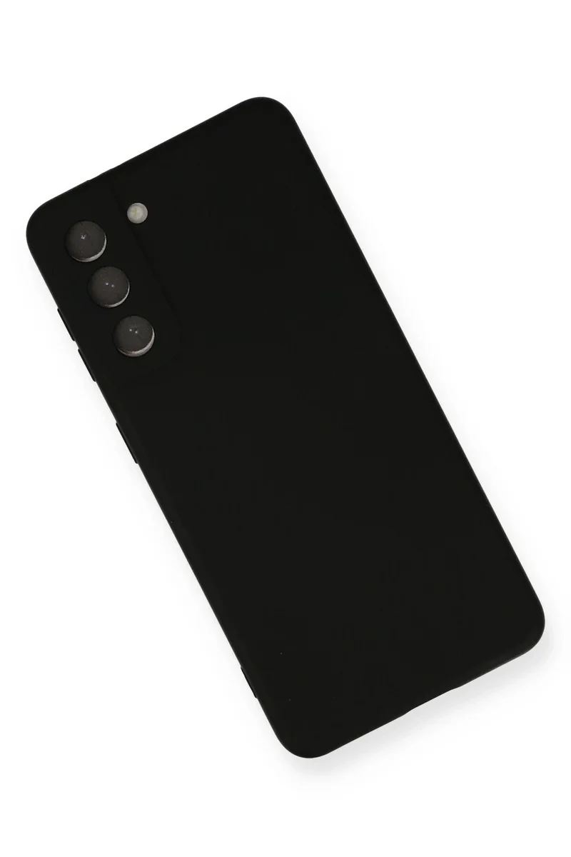 Newface Samsung Galaxy S21 Kılıf Nano içi Kadife Silikon - Siyah