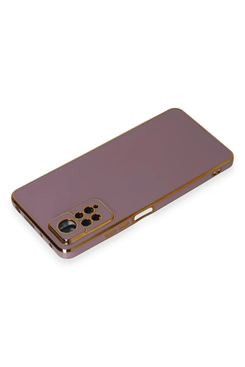 Newface Xiaomi Redmi Note 11 Pro Kılıf Volet Silikon - Mor