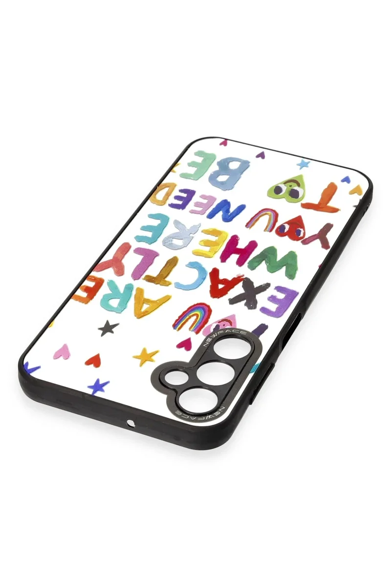 Newface Samsung Galaxy A04S Kılıf Mirror Desenli Kapak - Mirror - 10