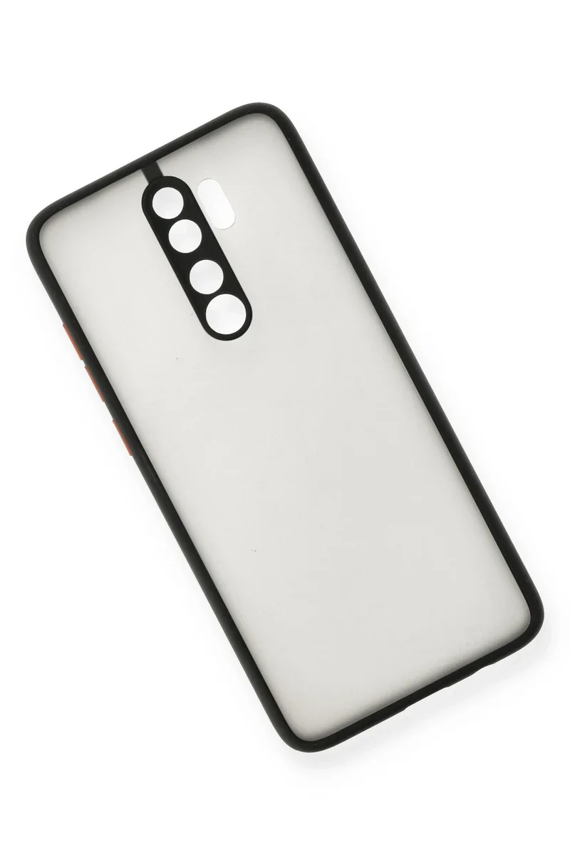 Newface Xiaomi Redmi Note 8 Pro Kılıf Montreal Silikon Kapak - Siyah